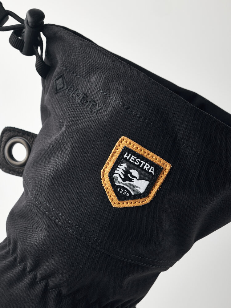Hestra Army Leather Gore-Tex 5 Finger – Black/Black Hestra Army Leather Gore-Tex 5 Finger – Black/Black