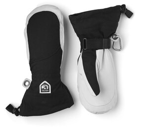Hestra Heli Ski Female Mitt - Black/Offwhite