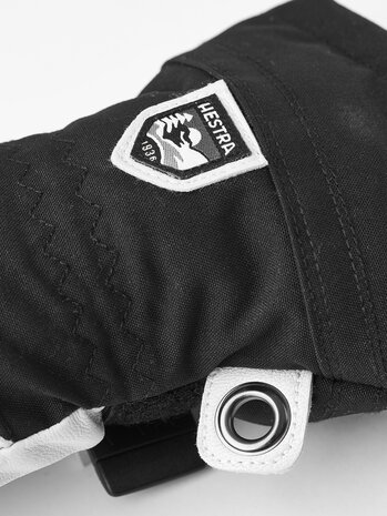 Hestra Heli Ski Female Mitt - Black/Offwhite Hestra Heli Ski Female Mitt - Black/Offwhite