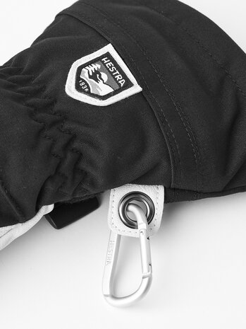 Hestra Heli Ski Female Mitt - Black/Offwhite Hestra Heli Ski Female Mitt - Black/Offwhite