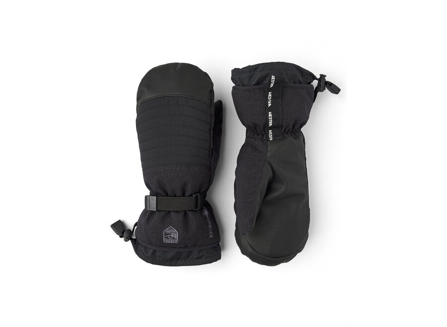 Heater Gauntlet Mitt – Black/Black