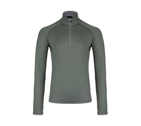 Kjus Feel Midlayer Half-Zip - Green Smoke/Pewter Kjus Feel Midlayer Half-Zip - Green Smoke/Pewter
