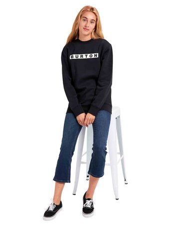 Burton Vault Fleece Crew - True Black Burton Vault Fleece Crew - True Black