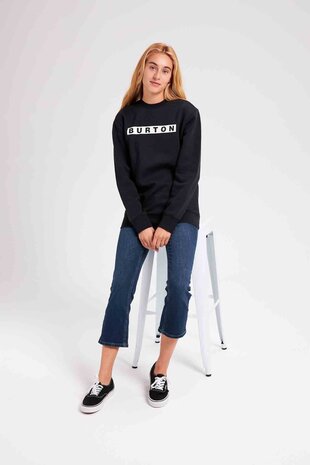 Burton Vault Fleece Crew - True Black Burton Vault Fleece Crew - True Black