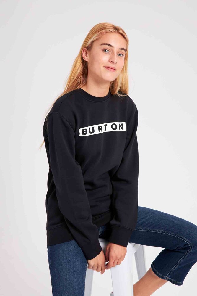 Burton Vault Fleece Crew - True Black Burton Vault Fleece Crew - True Black