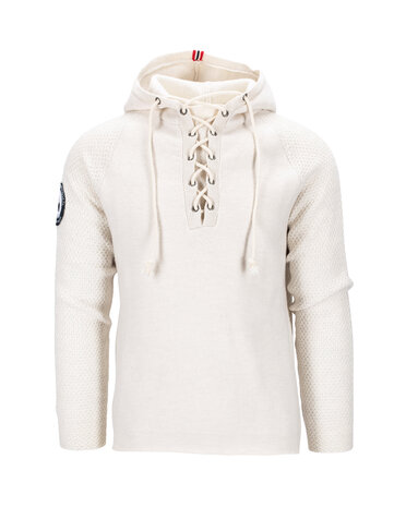 Amundsen Boiled Hoodie Laced – Oatmeal