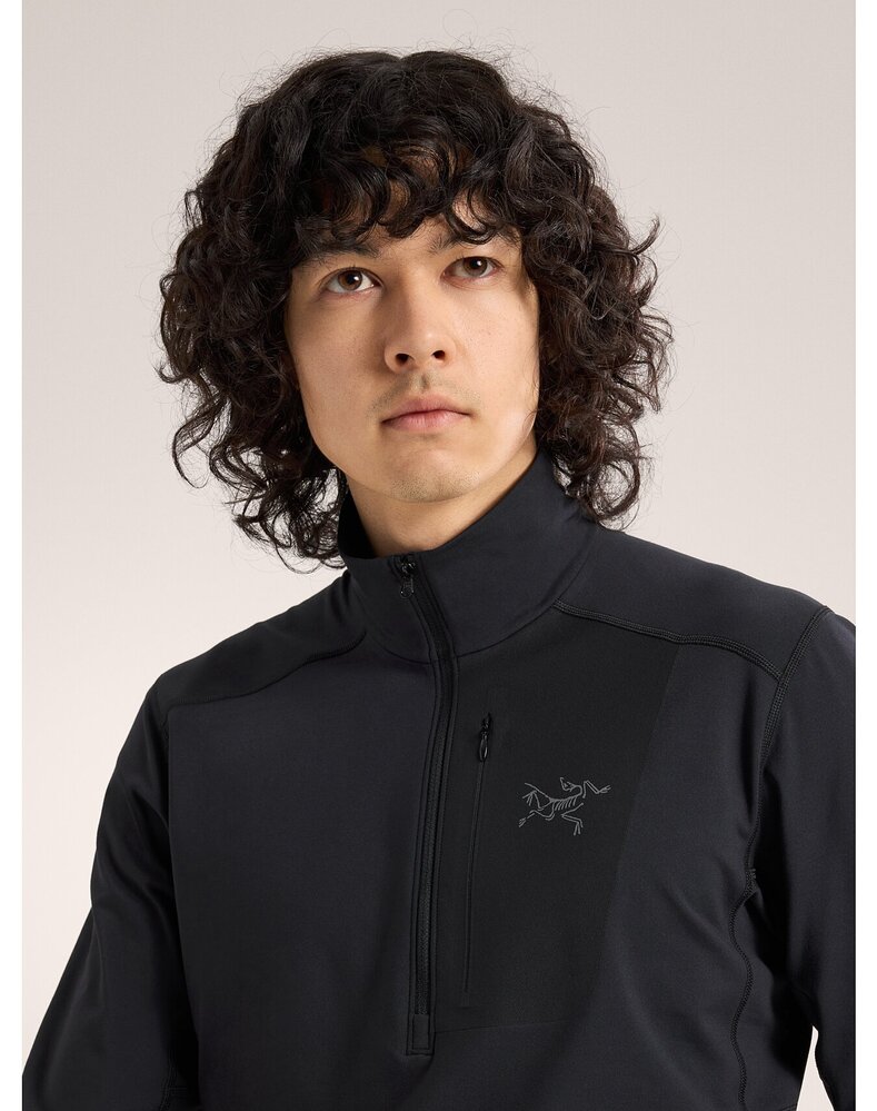 Arc'Teryx Rho Lt Zip Neck – Black Arc'Teryx Rho Lt Zip Neck – Black