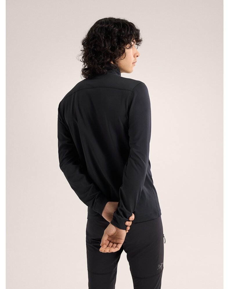 Arc'Teryx Rho Lt Zip Neck – Black Arc'Teryx Rho Lt Zip Neck – Black