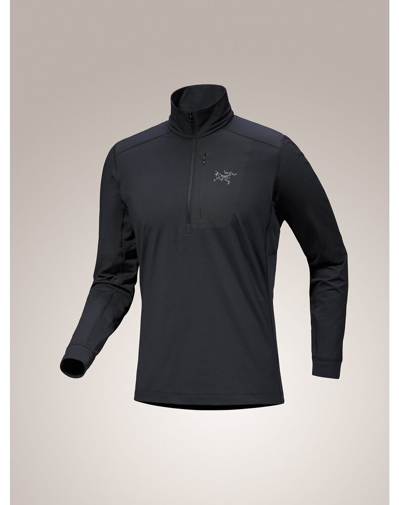 Arc'Teryx Rho Lt Zip Neck – Black Arc'Teryx Rho Lt Zip Neck – Black
