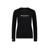Mons Royale Women's Yotei Merino Classic Long Sleeve - Black Mons Royale Women's Yotei Merino Classic Long Sleeve - Black
