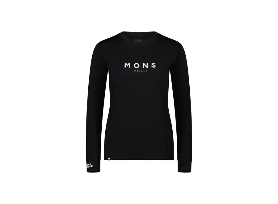 Women's Yotei Merino Classic Long Sleeve - Black