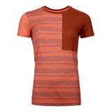 Ortovox Women's 185 Rock'N'Wool Short Sleeve - Coral Ortovox Women's 185 Rock'N'Wool Short Sleeve - Coral