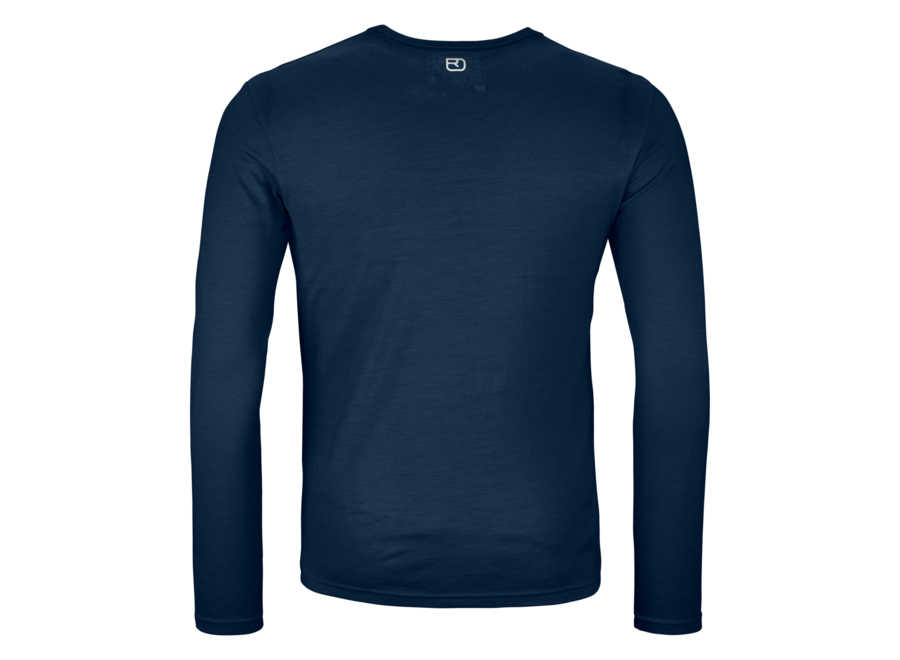 Men's 185 Merino Brand Outline Long Sleeve