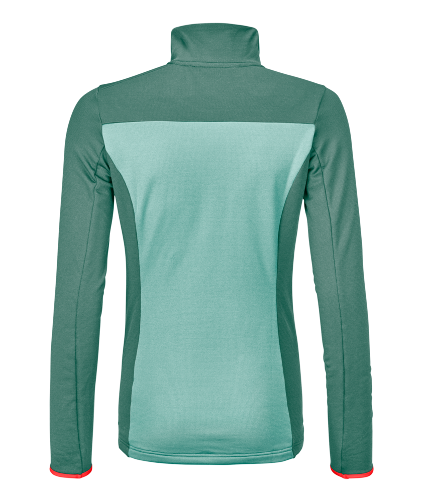 Ortovox Fleece Light Zip Neck - Arctic Grey