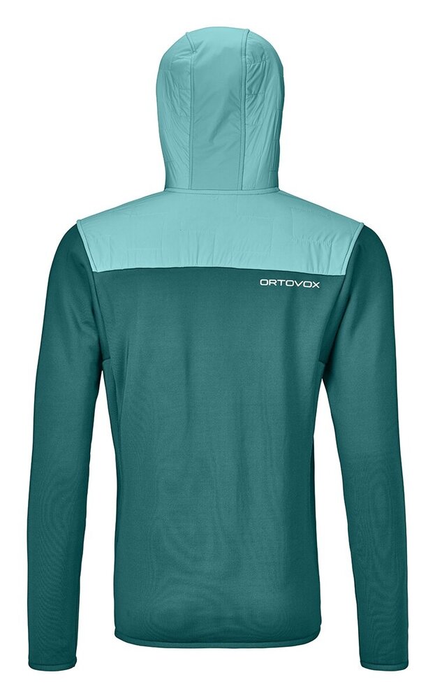 Ortovox Fleece Plus Anorak - Pacific Green