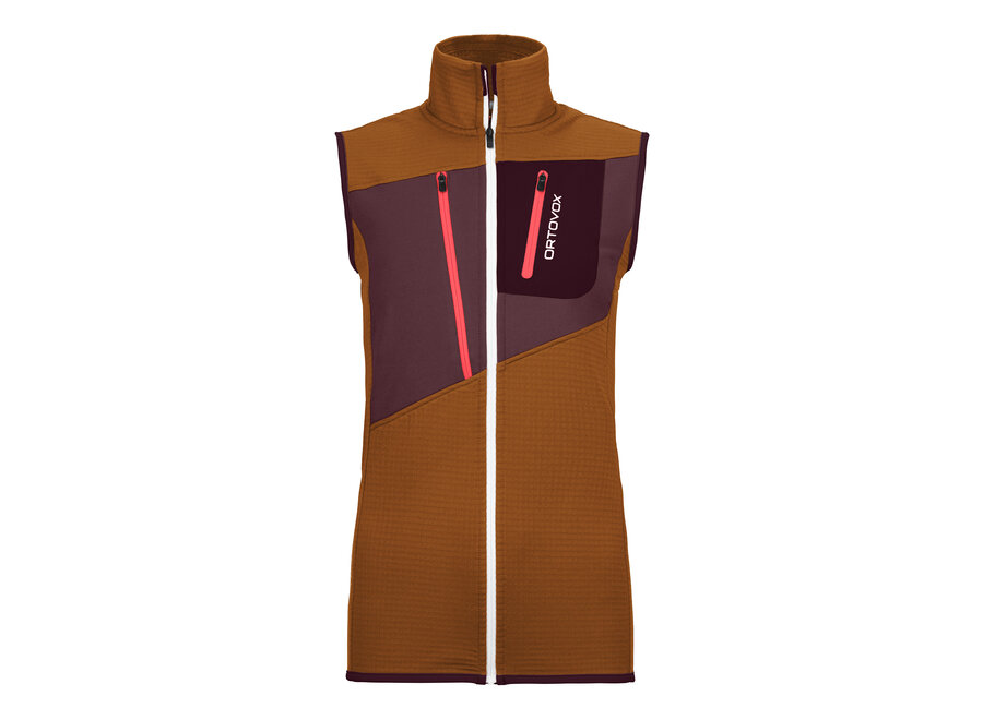 Women's Fleece Grid Vest