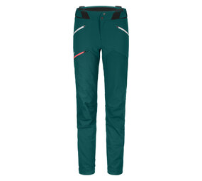 Ortovox Women's Westalpen Softshell Pants - Pacific Green