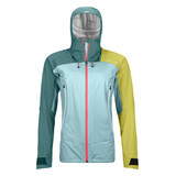 Ortovox Westalpen 3L Light Jacket - Ice Waterfall Ortovox Westalpen 3L Light Jacket - Ice Waterfall
