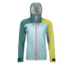 Ortovox Women's Westalpen 3L Light Jacket - Ice Waterfall Ortovox Women's Westalpen 3L Light Jacket - Ice Waterfall
