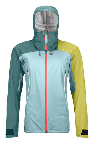 Ortovox Westalpen 3L Light Jacket - Ice Waterfall