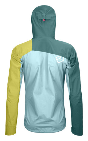 Ortovox Westalpen 3L Light Jacket - Ice Waterfall