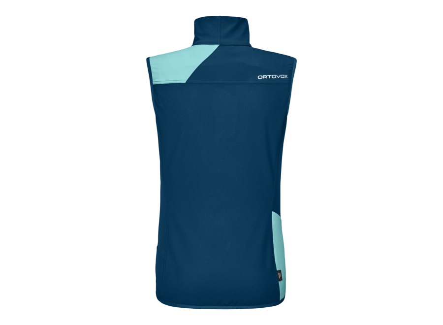 Women's Col Becchei Vest - Coral