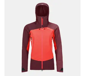 Ortovox Women's Westalpen Softshell JKT - Coral Ortovox Women's Westalpen Softshell JKT - Coral