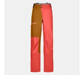 Ortovox 3L Ortler Pants - Coral