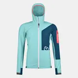 Ortovox Women's Berrino Hooded Jacket - Ice Waterfall Ortovox Women's Berrino Hooded Jacket - Ice Waterfall