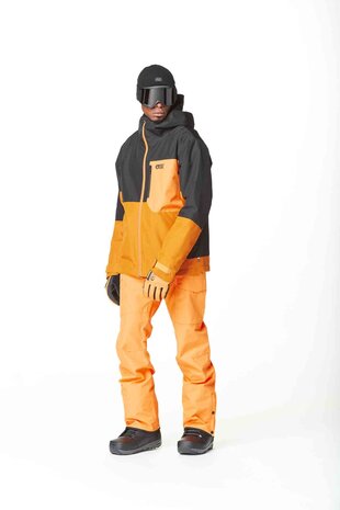 Picture Organic Clothing Nitric Jacket - Black/ Honey Carrot Picture Organic Clothing Nitric Jacket - Black/ Honey Carrot