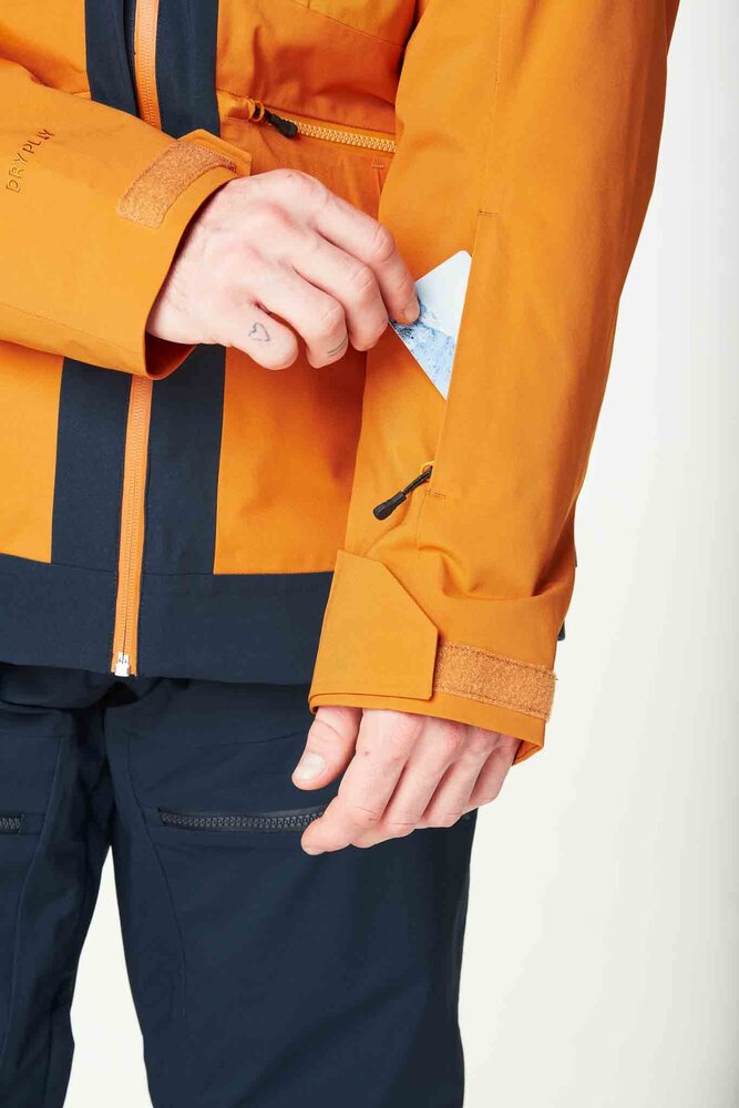 Picture Organic Clothing Naikoon Jacket - Dark Blue/ Camel Honey Picture Organic Clothing Naikoon Jacket - Dark Blue/ Camel Honey