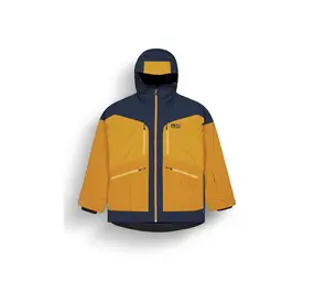 Picture Organic Clothing Men's Naikoon Jacket - Dark Blue/ Camel Honey Picture Organic Clothing Men's Naikoon Jacket - Dark Blue/ Camel Honey
