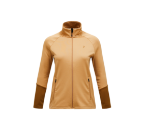Peak Performance Rider Essentials Zip Jacket Women’s - Sierra Sand/Earthy Summit