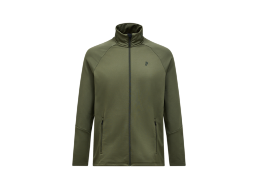 Men's Rider Essentials Zip Jacket - Pine Needle/Pine Needle