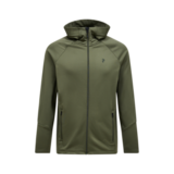 Peak Performance Rider Essentials Zip Hood - Pine Needle/Pine Needle