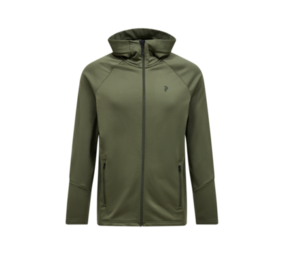 Peak Performance Men's Rider Essentials Zip Hood - Pine Needle/Pine Needle Peak Performance Men's Rider Essentials Zip Hood - Pine Needle/Pine Needle