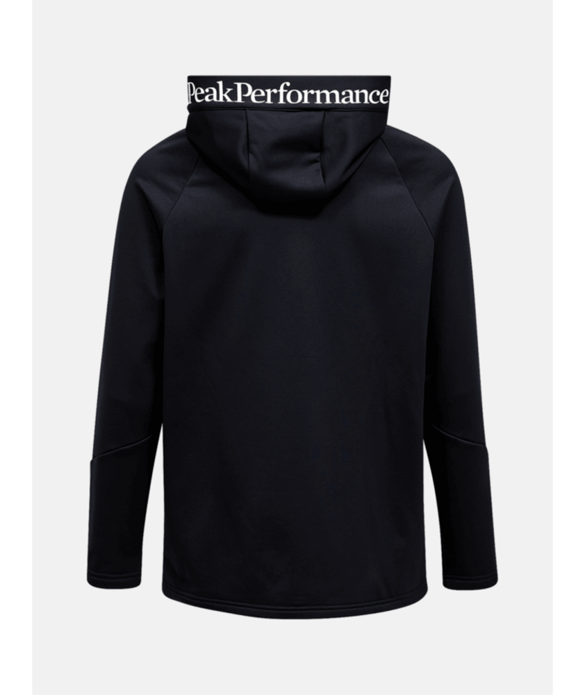 Peak Performance Rider Essentials Zip Hood - Black/Black Peak Performance Rider Essentials Zip Hood - Black/Black