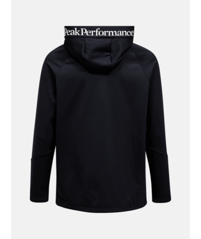 Peak Performance Rider Essentials Zip Hood - Black/Black Peak Performance Rider Essentials Zip Hood - Black/Black