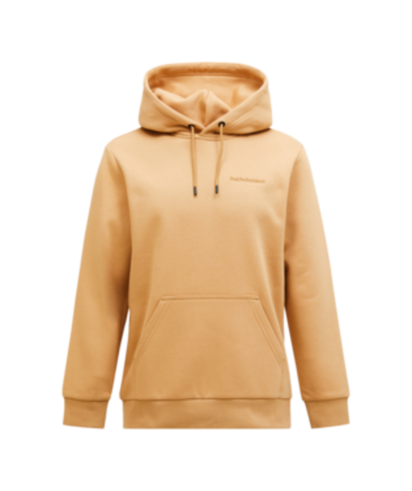 Peak Performance Original Small Logo Hood - Sierra Sand