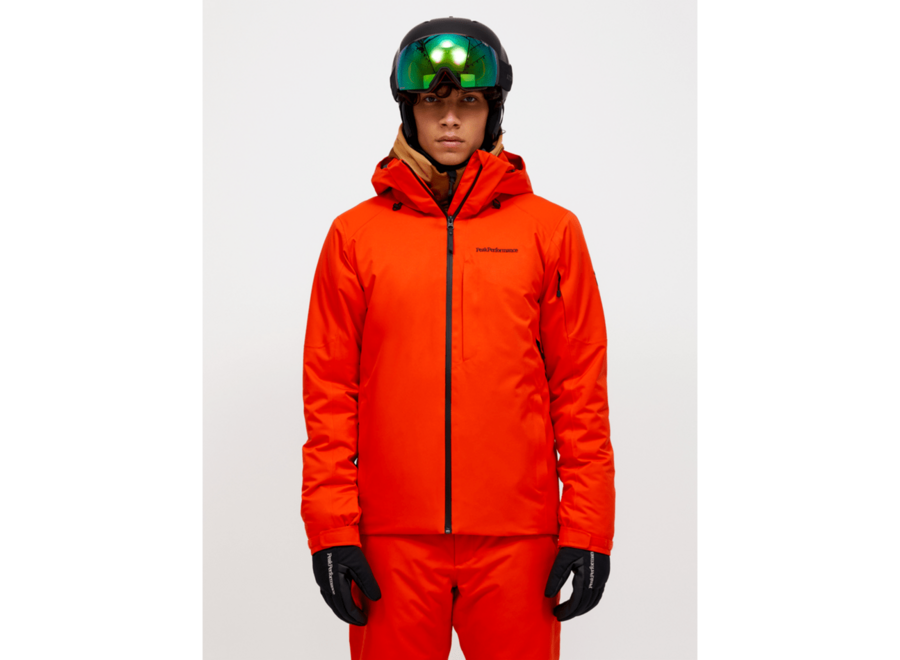 Men's Maroon Insulated Jacket