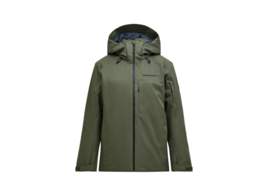 Men's Maroon Insulated Jacket - Pine Needle