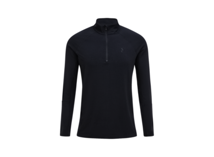Men's Magic Half Zip Wool-blend Baselayer