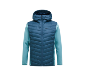 Peak Performance Men's Frost Down Hybrid Hood Peak Performance Men's Frost Down Hybrid Hood