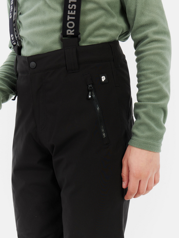 Protest Spikety Jr Snowpants - True Black Protest Spikety Jr Snowpants - True Black