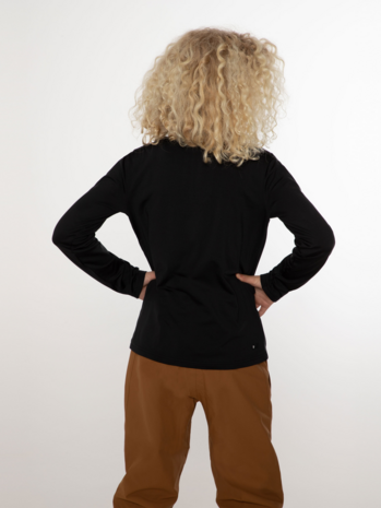Protest Re Willowy Jr 1/4 Zip Active Top - Dark Grey Melee Protest Re Willowy Jr 1/4 Zip Active Top - Dark Grey Melee