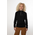 Re Willowy Jr 1/4 Zip Active Top - Dark Grey Melee