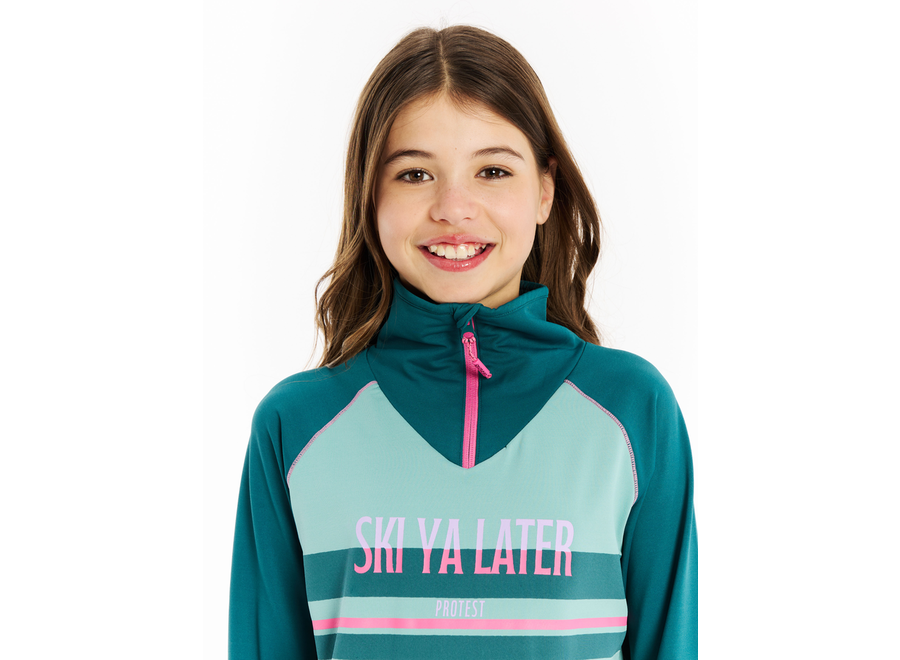 Wonder Jr 1/4 Zip Active Top