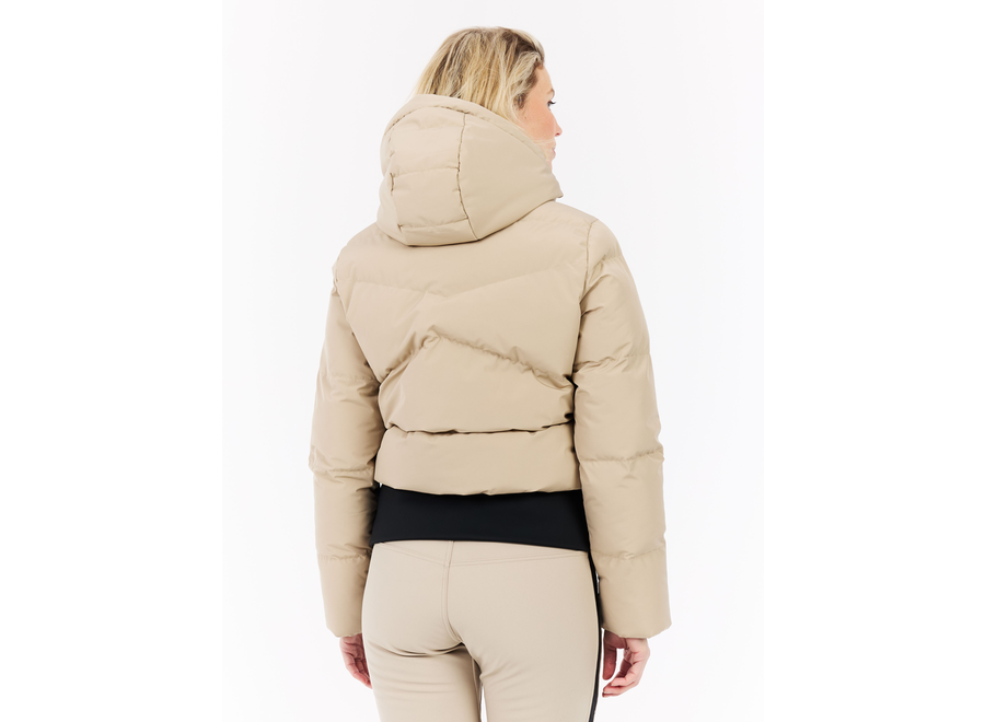 Preppy Snowjacket With Zip-Shift