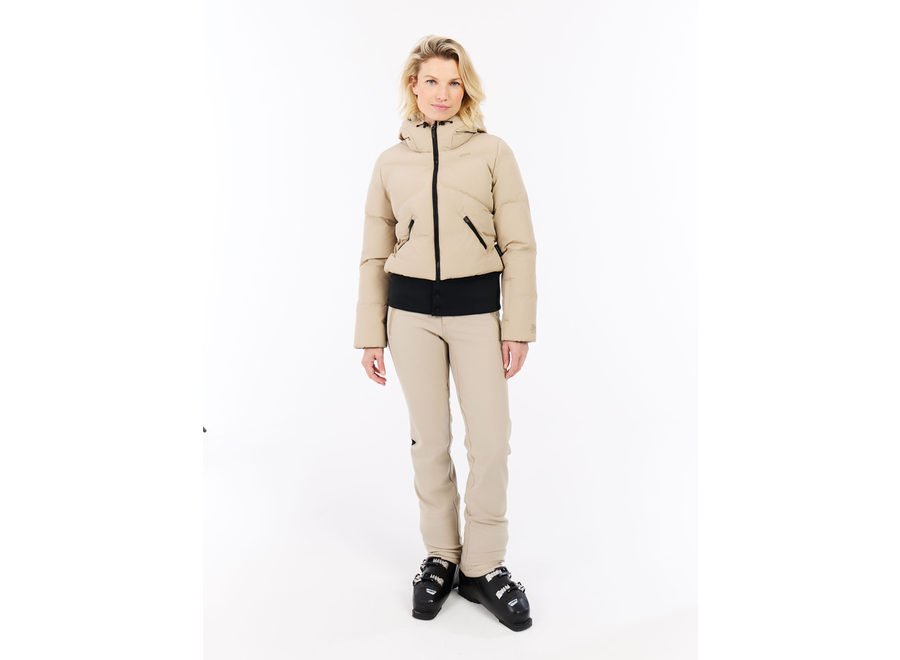 Preppy Snowjacket With Zip-Shift