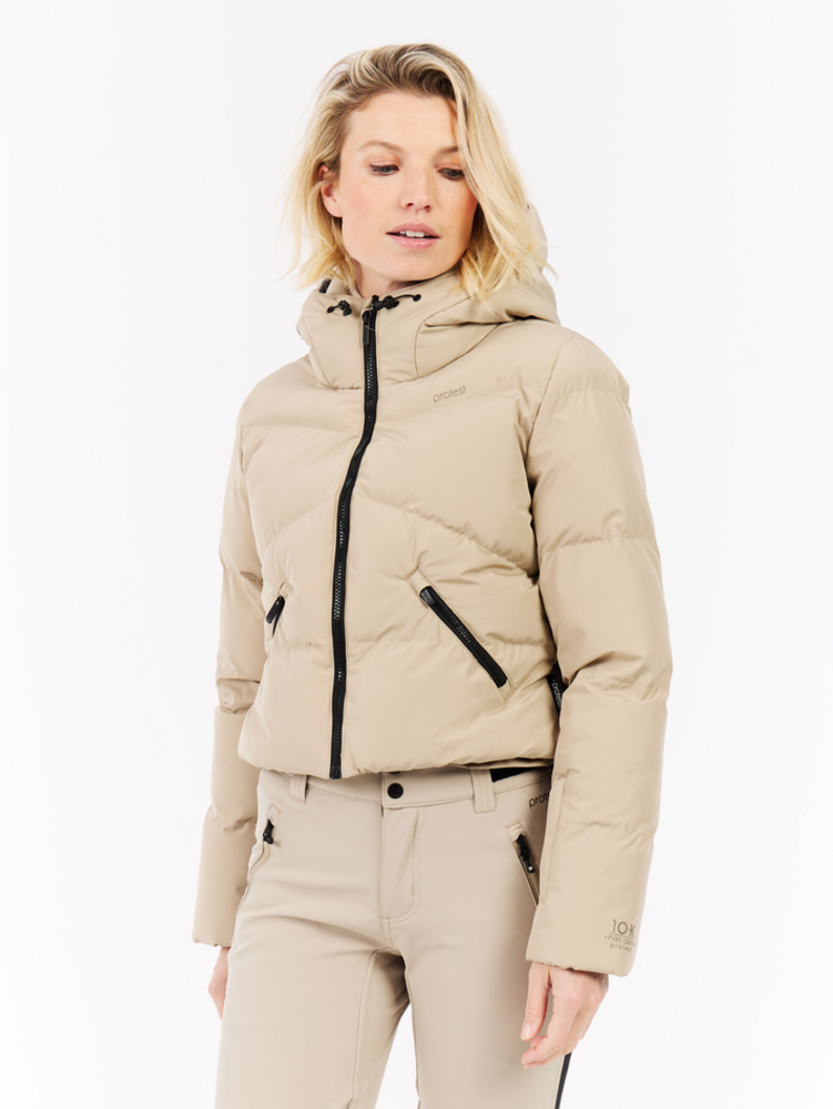 Protest Preppy Snowjacket With Zip-Shift Protest Preppy Snowjacket With Zip-Shift
